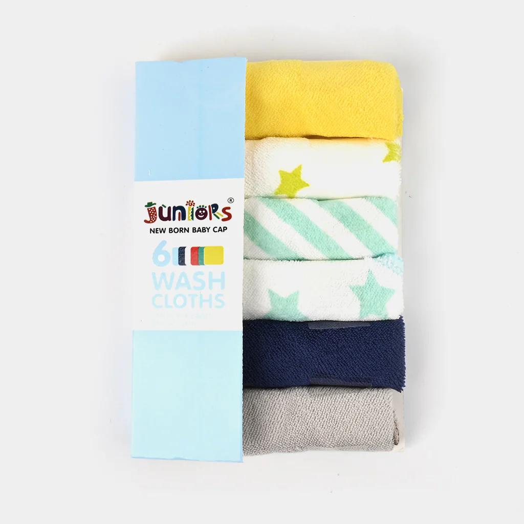 Baby Wash Cloths | Pack of Six
