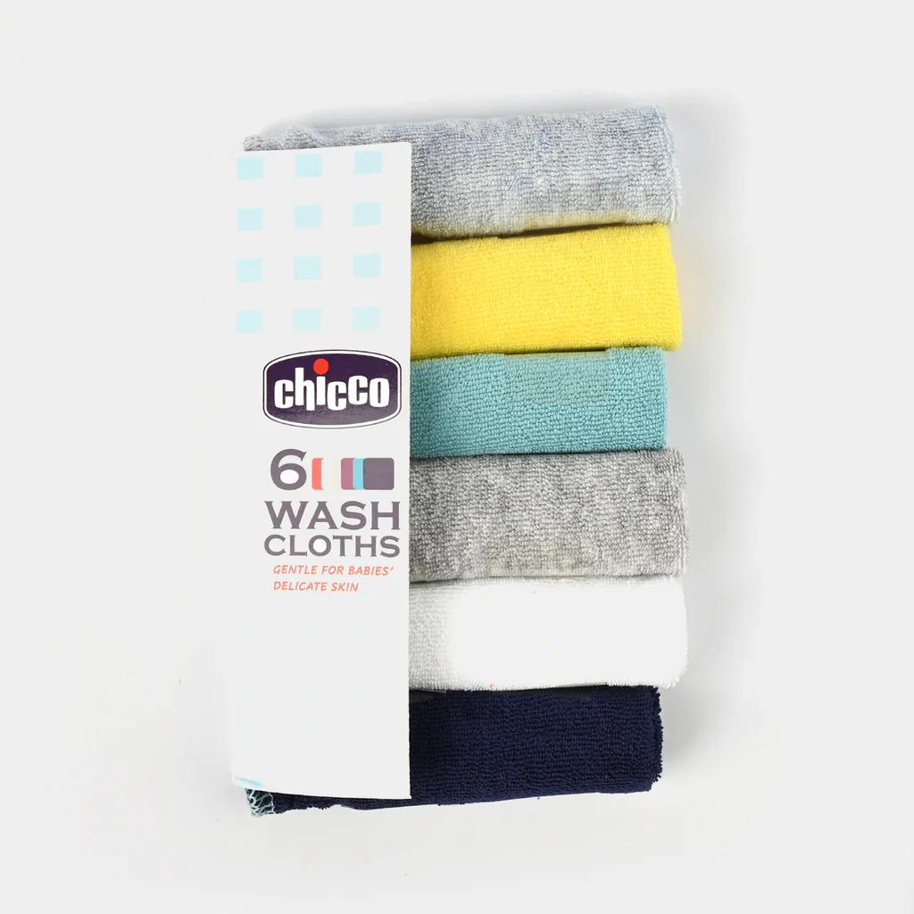 Baby Wash Cloths | Pack of Six