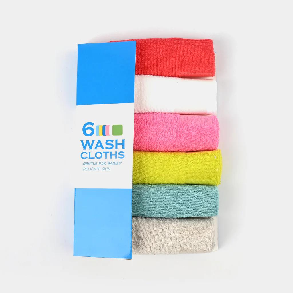 Baby Wash Cloths | Pack of Six
