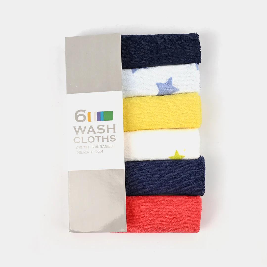Baby Wash Cloths | Pack of Six