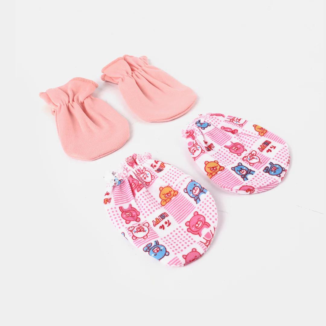 Baby Mittens – 2 Pairs (NEWBORN)