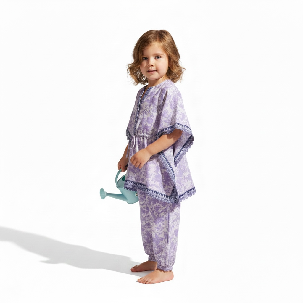 Lavender Breeze Co-ord Set (3-Piece)