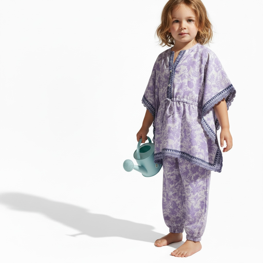 Lavender Breeze Co-ord Set (3-Piece)