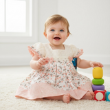 Baby Girl Chicken Cotton Printed Frock | Panties