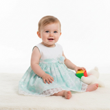 Baby Girl Cotton Tie n Die Frock Panties