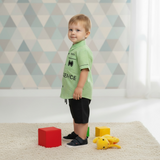 Baby Boy Explorer Set  Printed Inner (3-Piece)