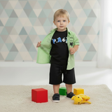 Baby Boy Explorer Set  Printed Inner (3-Piece)