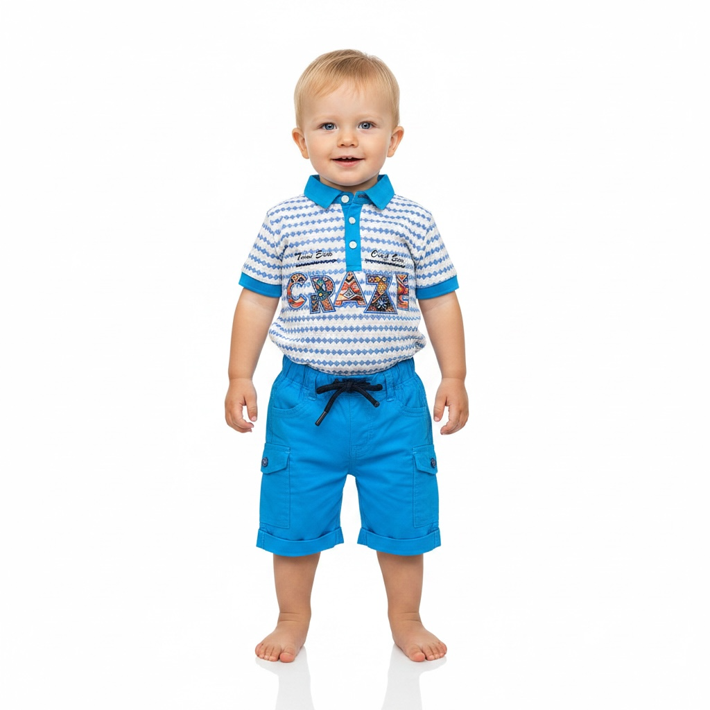 Baby Boy Summer Jersey Set