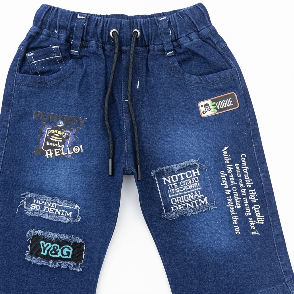 Boys Denim Comfy Shorts (Barmuda)