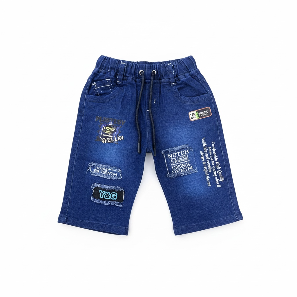 Boys Denim Comfy Shorts (Barmuda)