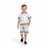 Boys Embose Co-ord Set