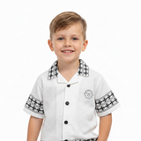 Boys Embose Co-ord Set