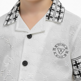 Boys Embose Co-ord Set
