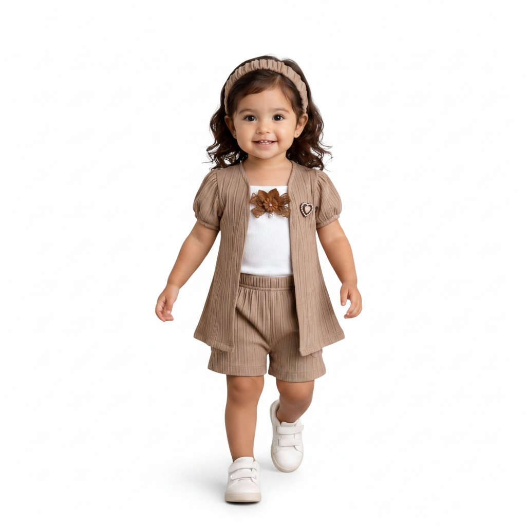 Baby Girls Summer Suit | 3 Piece