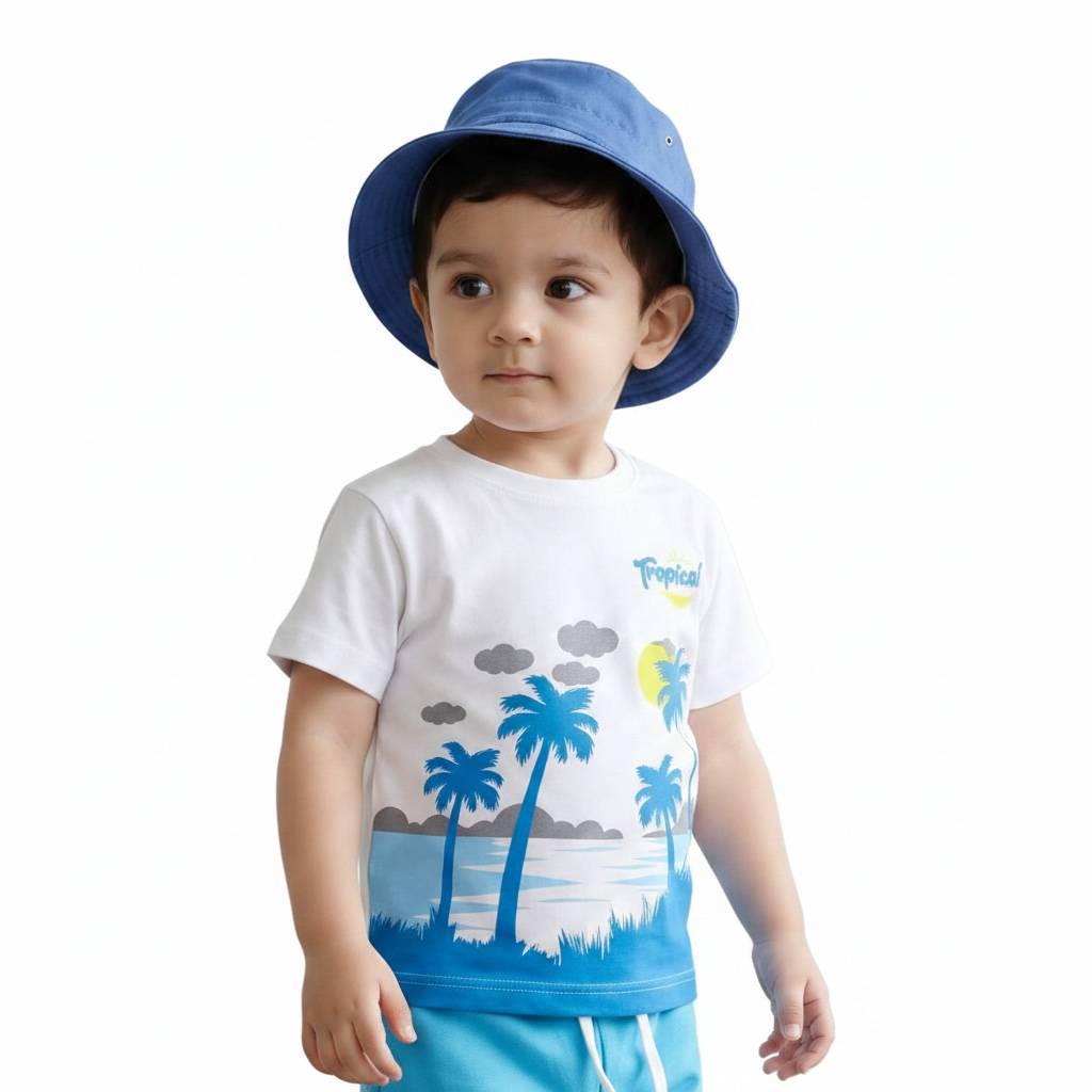Baby Boy Tropical Sunset Set