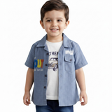 Baby Boys Denim Trio Set | 3 Piece