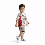 Baby Boy Funky Summer Suit | 3 piece
