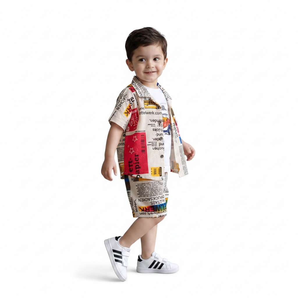 Baby Boy Funky Summer Suit | 3 piece