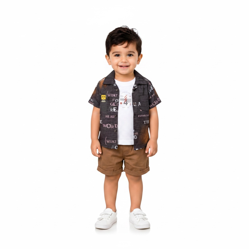 Baby Boy Tie n Die Suit | 3 piece