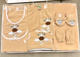 10-Piece Newborn Baby Gift Set | Shirt, Pyjama, Cap & Baby Essentials 🎁