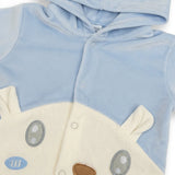 Pack of 2 – Baby Winter Outfit Set | 3-Piece Jacket, Pyjama & Cap | Pink & White