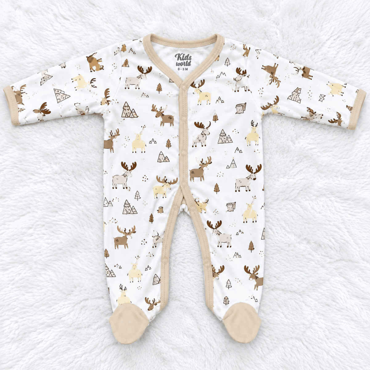 Pack of 3 – Newborn Baby Boys & Girls Rompers | Get 3 for Rs. 999/- Only
